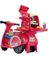 PLAY DOH MON SCOOTER A PIZZA Porteur avec un coffre qui sert de fou...
