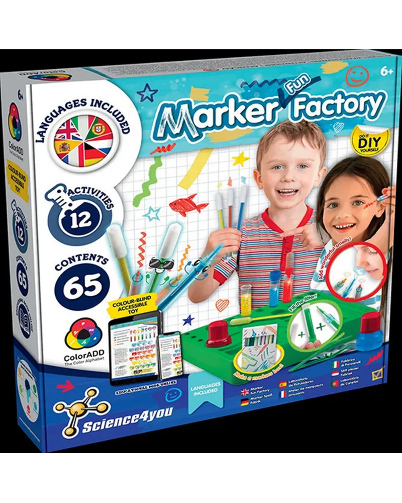 MARKER FACTORY  Mixe les couleurs pour créer des marqueurs. Fabriqu...