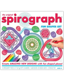 SPIROGRAPH FORMES ORIGINALES  Réalise des motifs avec des roues. 3 ...