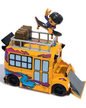TECH DECK SK8 CREW PLAYSET  Se transforme en skate park avec 3 ramp...