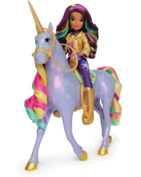 UNICORN ACADEMY SOPHIA + WILDSTAR LIGHT Wildstar fait 28cm et répon...