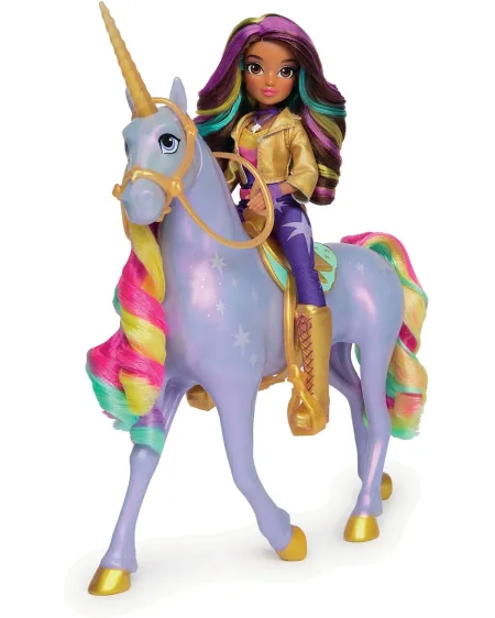 UNICORN ACADEMY SOPHIA + WILDSTAR LIGHT Wildstar fait 28cm et répon...