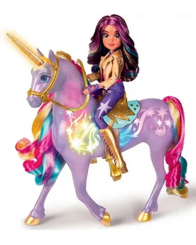 UNICORN ACADEMY SOPHIA + WILDSTAR LIGHT Wildstar fait 28cm et répon...