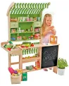 MAGASIN EN BOIS + 40 ACC.  En bois. Tu pourras écrire sur le tablea...