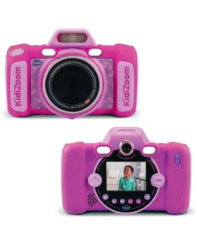 KIDIZOOM DUO 12 EN 1 ROSE Ecran couleur, antichoc. Photos, vidéos e...