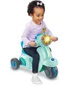 PORTEUR SCOOTER INTERACTIF BLEU  Evolutif il passe de 3 roues à 2 r...