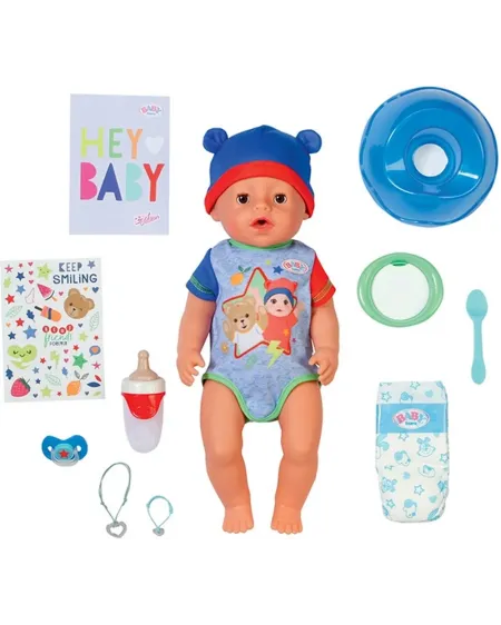 BABY BORN INTERACTIF GARCON JONAS 43CM  43 cm. 10 fonctions. Il int...