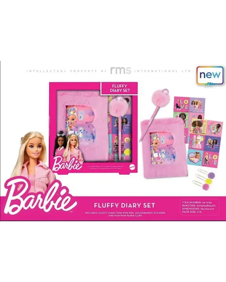 BARBIE DIARY SET PELUCHE   TAX11691  Âge Minimum: 4A -Âge Maximum: ...