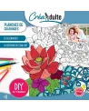 CREADULT PLANCHES DE COLORIAGE  25 coloriages et 24 crayons de coul...