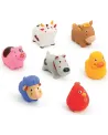 BARIL 7 ASPERGEURS FERME  7 animaux qui crachent de l'eau pour t'am...