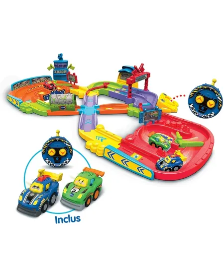 TUT TUT BOLIDE 1ER CIRCUIT TELECOMMANDE  Avec 11 zones magiques qui...