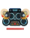 KIDI DJ DRUMS  Une batterie électronique compacte avec 4 pads, 2 cy...