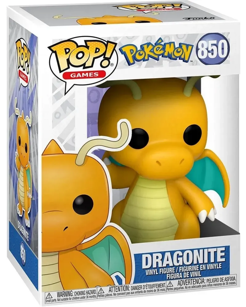 FUNKO POP 850 POKEMON DRACOLOSSE   FNK146754 FUNKO Âge Minimum: 3A ...