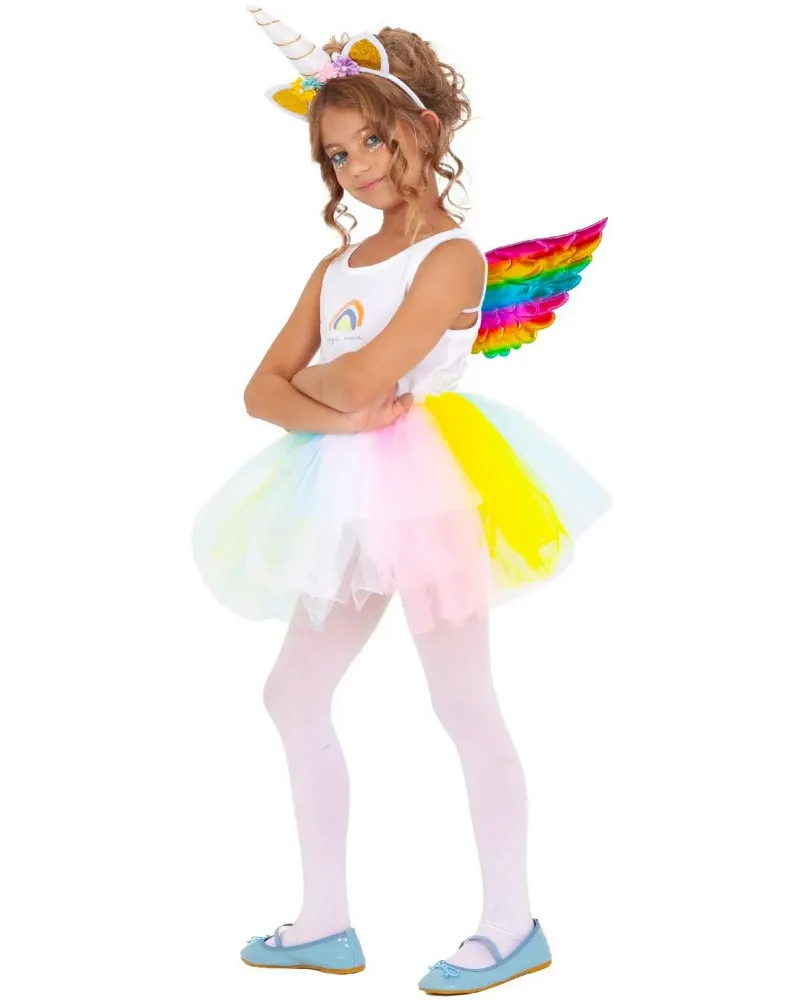 SET TUTU LICORNE + ACC.   RUB159875 RUBIE'S Âge Minimum: 3A -Âge Ma...