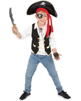 TOP LUXE ET ACCESSOIRES PIRATE  Taille unique. RUB159896 RUBIE'S Âg...