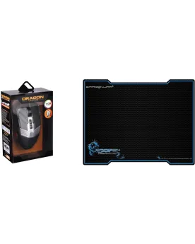 SOURIS ET TAPIS DRAGONWAR PC   CLD010357  Âge Minimum: 7A -Âge Maxi...