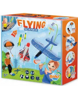 FLYING SCIENCE 4 fusées, 2 avions, 1 planeur, 1 lance-hélicoptère, ...
