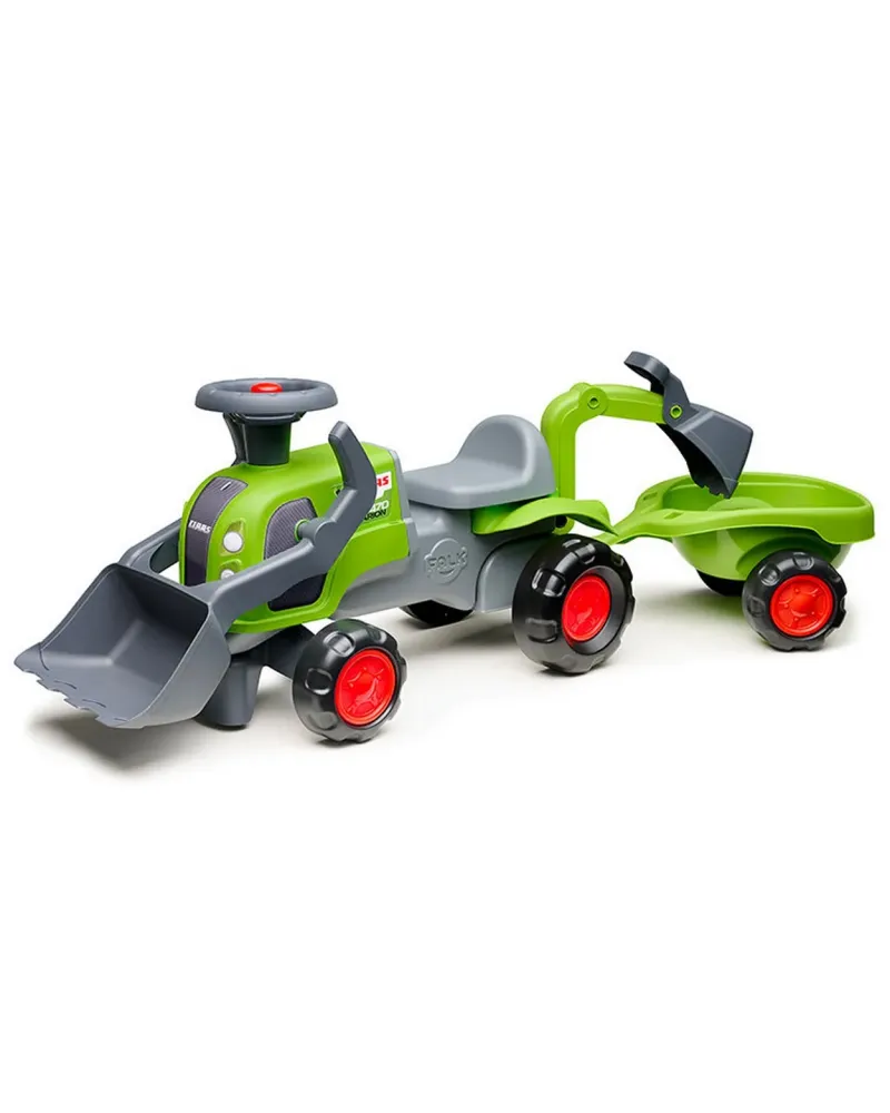 TRACTOPELLE PORTEUR CLASS + EXCA + REMO  Pelle frontale et excavatr...