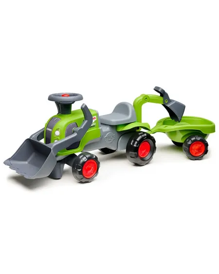 TRACTOPELLE PORTEUR CLASS + EXCA + REMO  Pelle frontale et excavatr...