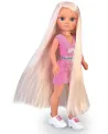 NANCY CHEVEUX EXTRA LONGS + ACC.  45 cm. Essaie plusieurs styles de...