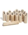 QUILLES FINLANDAISES EN BOITE Jeu de quilles finlandaises en bois F...