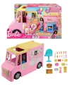 BARBIE LEMONADE TRUCK 2 en 1: ouvrez le camion pour préparer les bo...