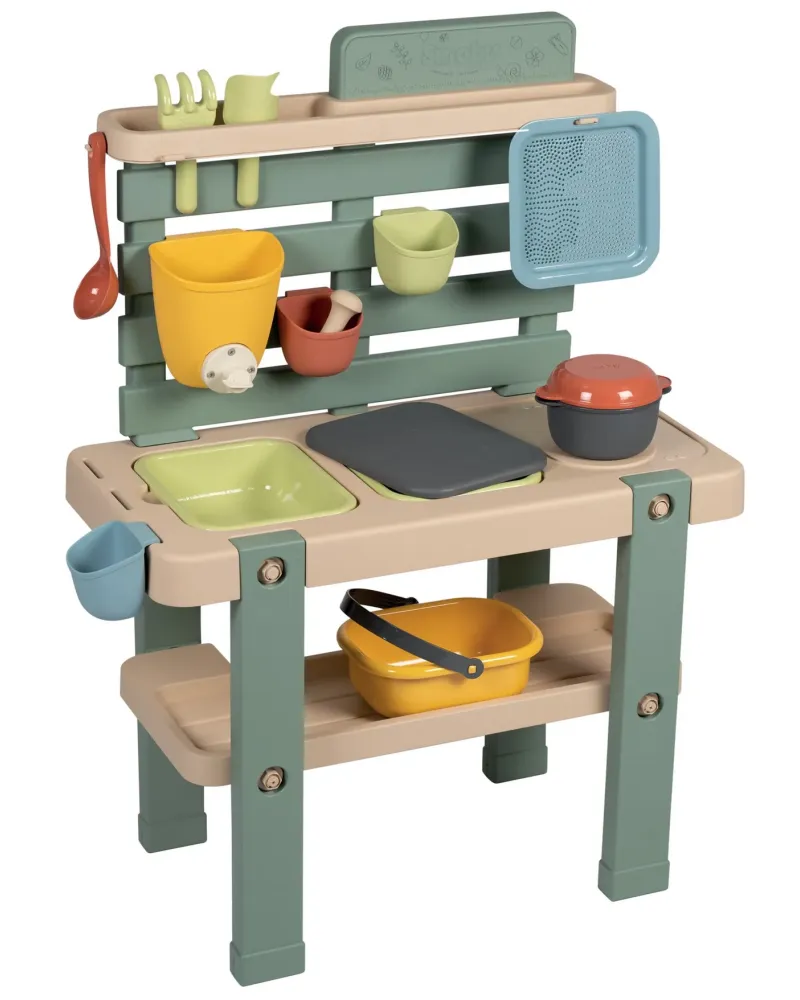 CUISINE MUD S LIFE  En matière anti-UV. 1 réservoir d'eau, 1 zone d...