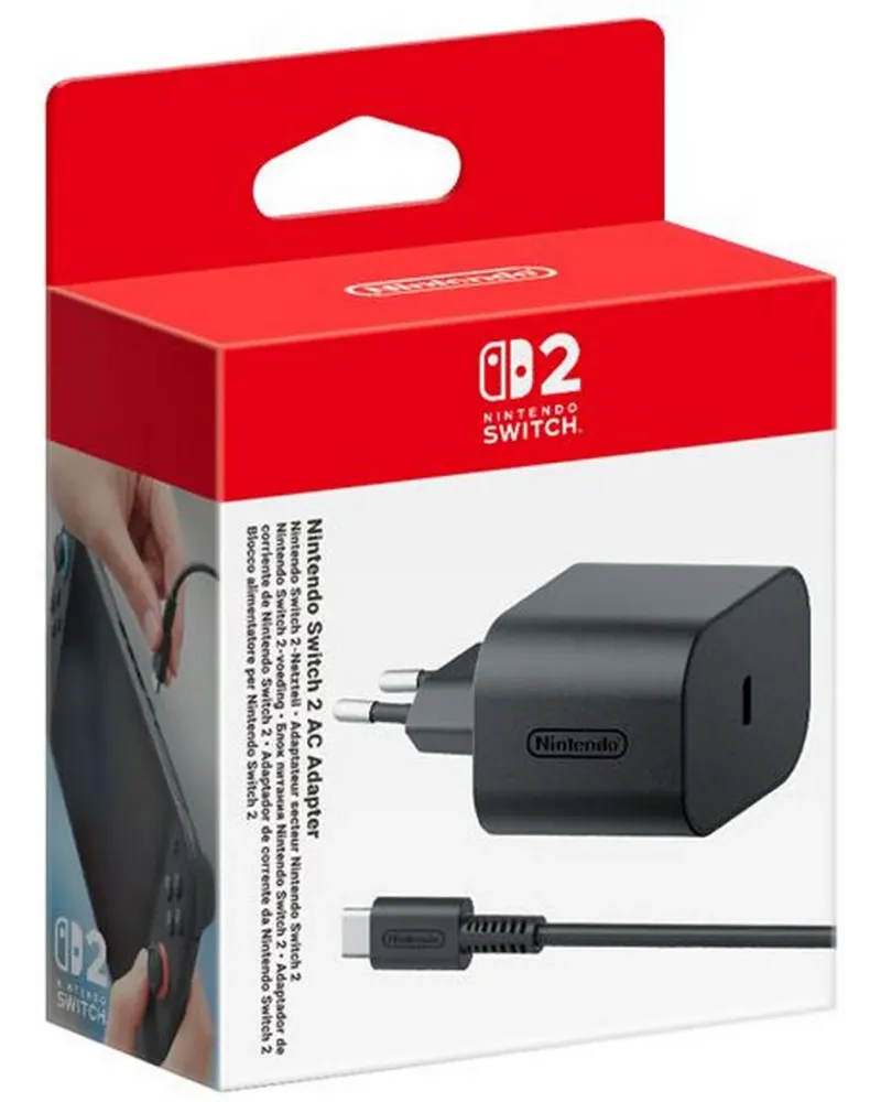 SWITCH2 ADAPTER AC  Pour remplacer l'adaptateur secteur d'origine d...