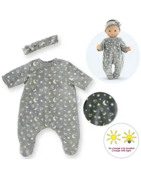 BEBE 30CM PYJAMA BRILLE DANS LA NUIT   COR111020 COROLLE Âge Minimu...