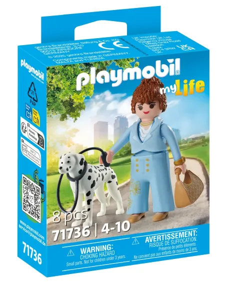 FEMME D'AFFAIRE ET SON DALMATIEN   PMB71736 PLAYMOBIL Âge Minimum: ...