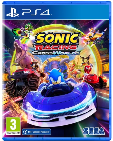 PL4 SONIC RACING CROSSWORLDS   PS4705635 PLAYSTATION 4 Âge Minimum:...