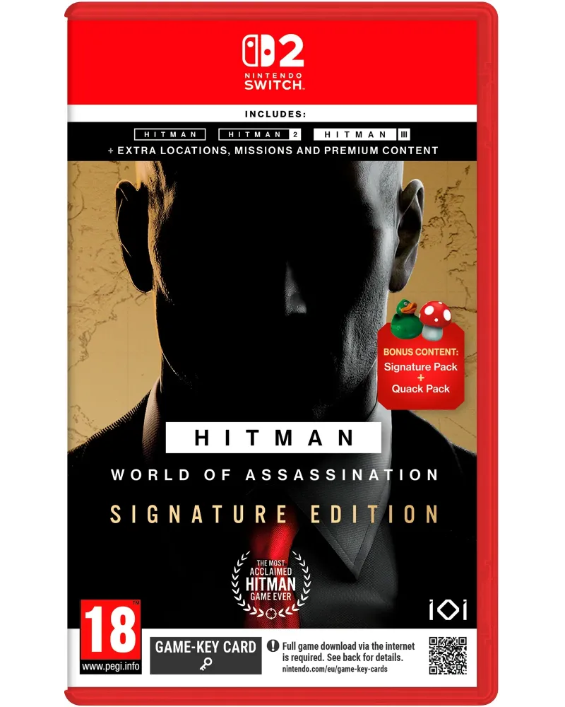 SWITCH2 HITMAN WORLD OF ASSASSINATION   SWT522333 NINTENDO SWITCH2 ...