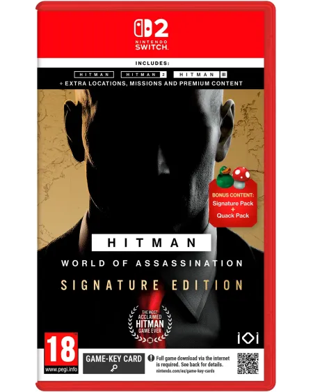 SWITCH2 HITMAN WORLD OF ASSASSINATION   SWT522333 NINTENDO SWITCH2 ...