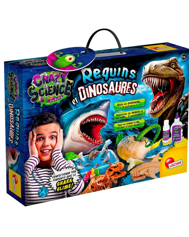CRAZY SCIENCE REQUINS ET DINOSAURES  Découvrez des secrets et curio...