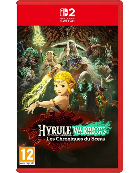 SWITCH2 HYRULE WARRIORS CHRONIQUES SCEAU   SWT10016208 NINTENDO SWI...
