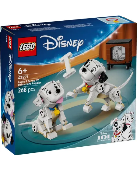 LUCKY ET PENNY,CHIOTS DES 101 DALMATIENS   LEG43271 LEGO Âge Minimu...