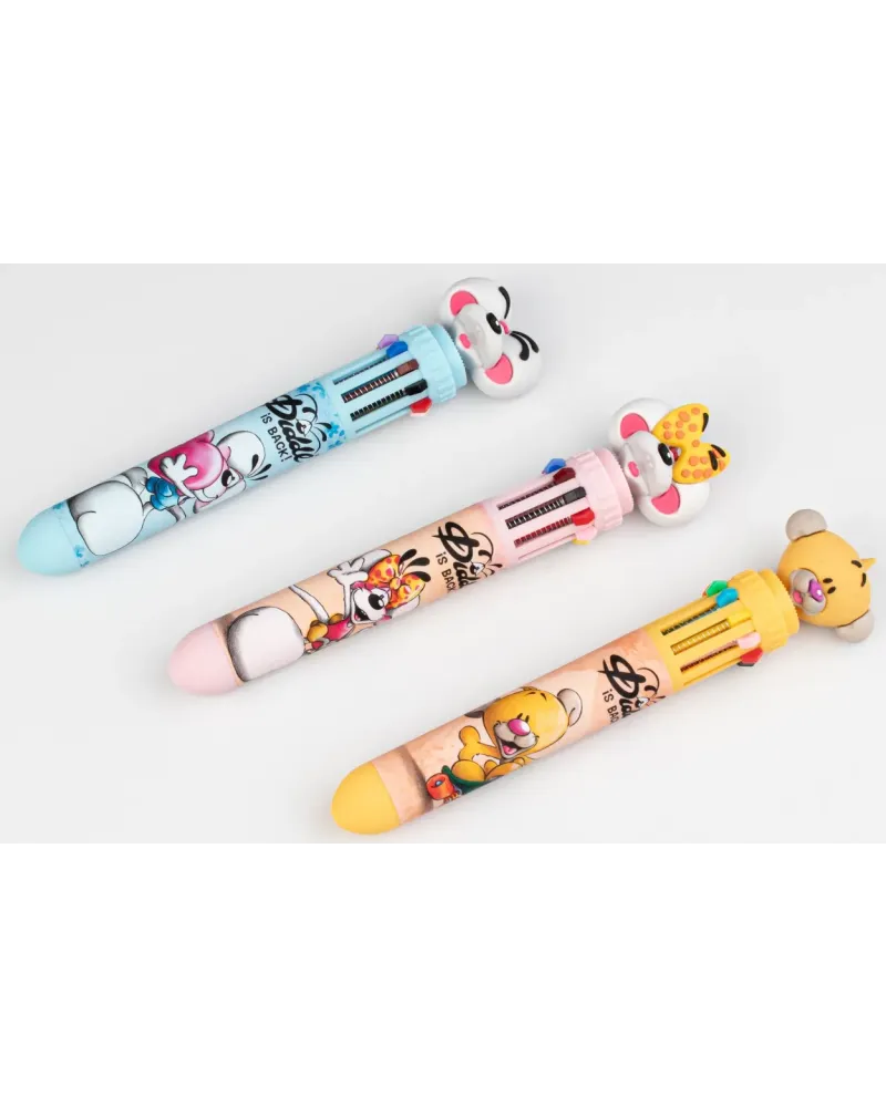 DIDDL STYLO 3D 10 COUL.   KONDID10001   Papeterie