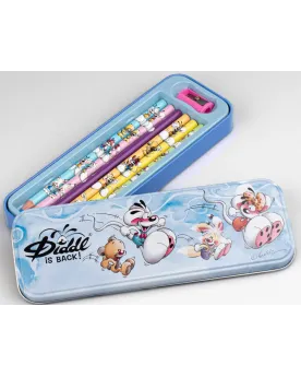 DIDDL PLUMIER METAL 6 CRAYONS   KONDID10007   Papeterie