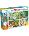 DISNEY PUZZLE MAXIFLOOR 4X48PCES MULTI L