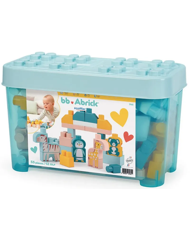 ABRICK BARIL 55 PCES ZOO