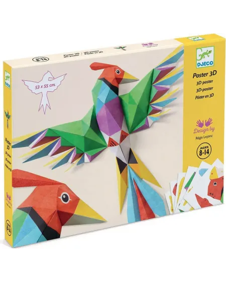 COFFRET PLIAGE ET COLLAGE AMAZONIE