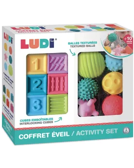 COFFRET D'EVEIL PLASTIQUE SOUPLE