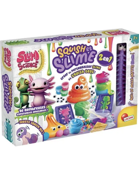 SQUISH ET SLIME 2 EN 1