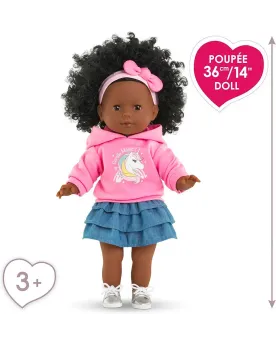 POUPEE MAELYS ROSE/JEANS 36CM