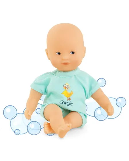 MINI BAIN BLEU 20CM