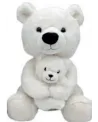 PANDA/KOALA/OURS/TIGRE + BB 28CM