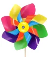MOULIN A VENT MULTICOLORE