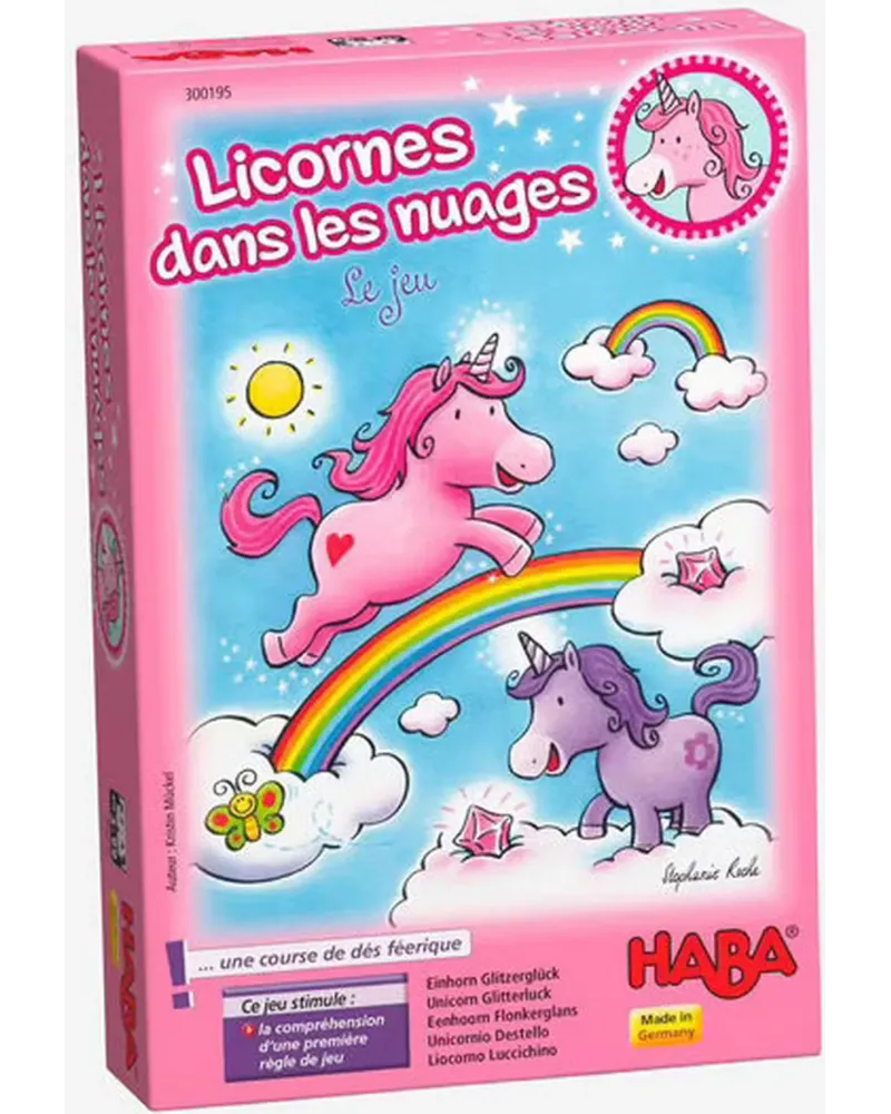 PETIT FORMAT LICORNES DANS LES NUAGES