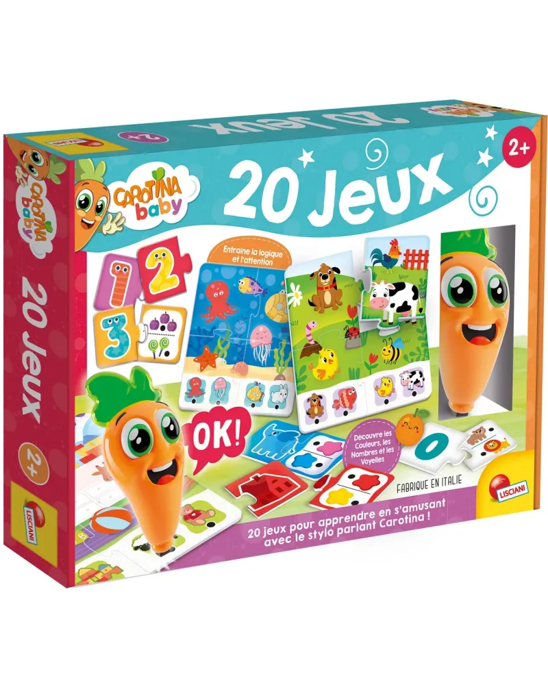 CAROTINA BABY 20 JEUX EDUCATIFS
