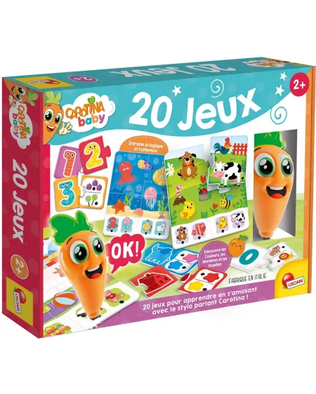 CAROTINA BABY 20 JEUX EDUCATIFS